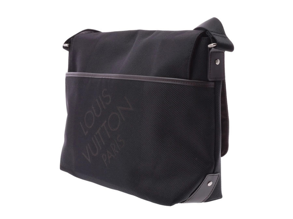 Louis Vuitton Bag Damier Black Shoulder Geant Lou Black